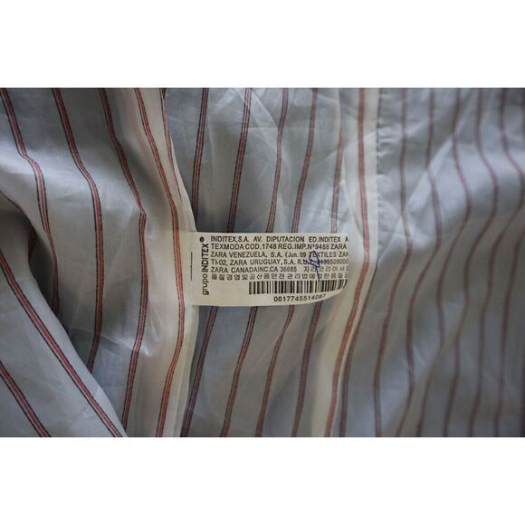 Zara 2005/914/700 Women's Sz S Cobalt Blue One Button Blazer Suit Jacket - Picture 5 of 6